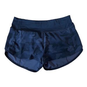 Lululemon Speed Up Short 4” | Camo Black